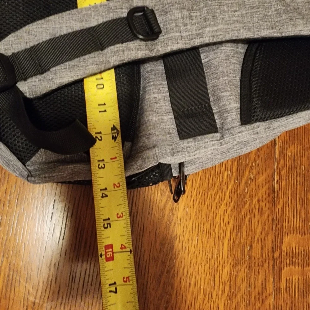 MATEIN Grey Anti Theft Slim Travel Laptop Backpack With USB Charging‎ Port